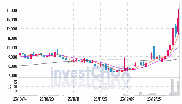 루미르 주가 전망 핵심 자료, 오늘의 특징주 주가 차트 분석 2026.01.08