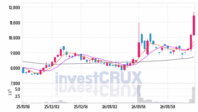 화신 주가 전망 핵심 자료, 오늘의 특징주 주가 차트 분석 2026.02.12