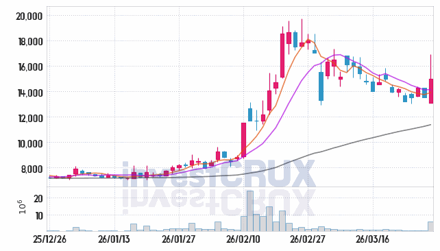 DSC인베스트먼트 주가 전망 핵심 자료, 오늘의 특징주 주가 차트 분석 2026.03.27