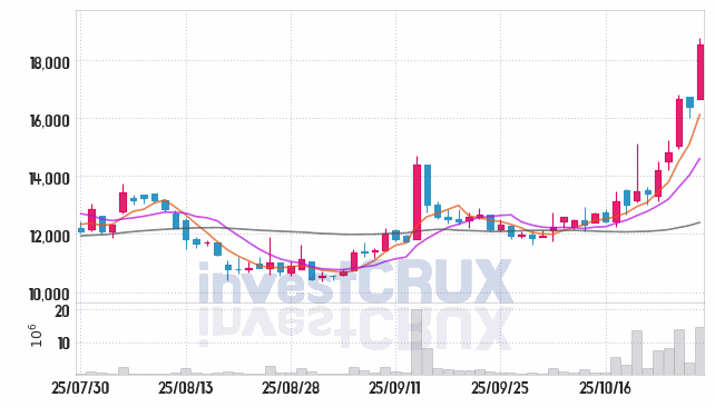 파미셀 (005690) 주가 차트 : 2025.10.29